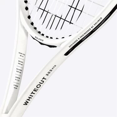 Solinco Whiteout 305 XTD Tennis Racquet 4 Solinco Whiteout 305 XTD Tennis Racquet - Image 4