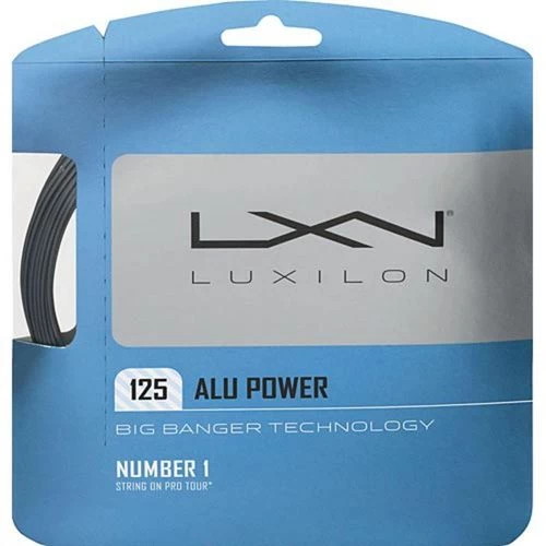 Luxilon ALU Power 125 Silver Tennis String 1 Luxilon ALU Power 125 Silver Tennis String