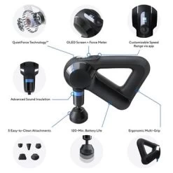 Therabody Theragun Elite Percussive Massage Gun -Sports Supplies G4 ELITE BLK 6