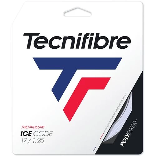 Tecnifibre Ice Code 17G White Tennis String 1 Tecnifibre Ice Code 17G White Tennis String